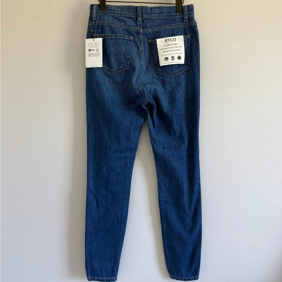 Etica Eco-Friendly Blue Jeans - Picture 3 of 5